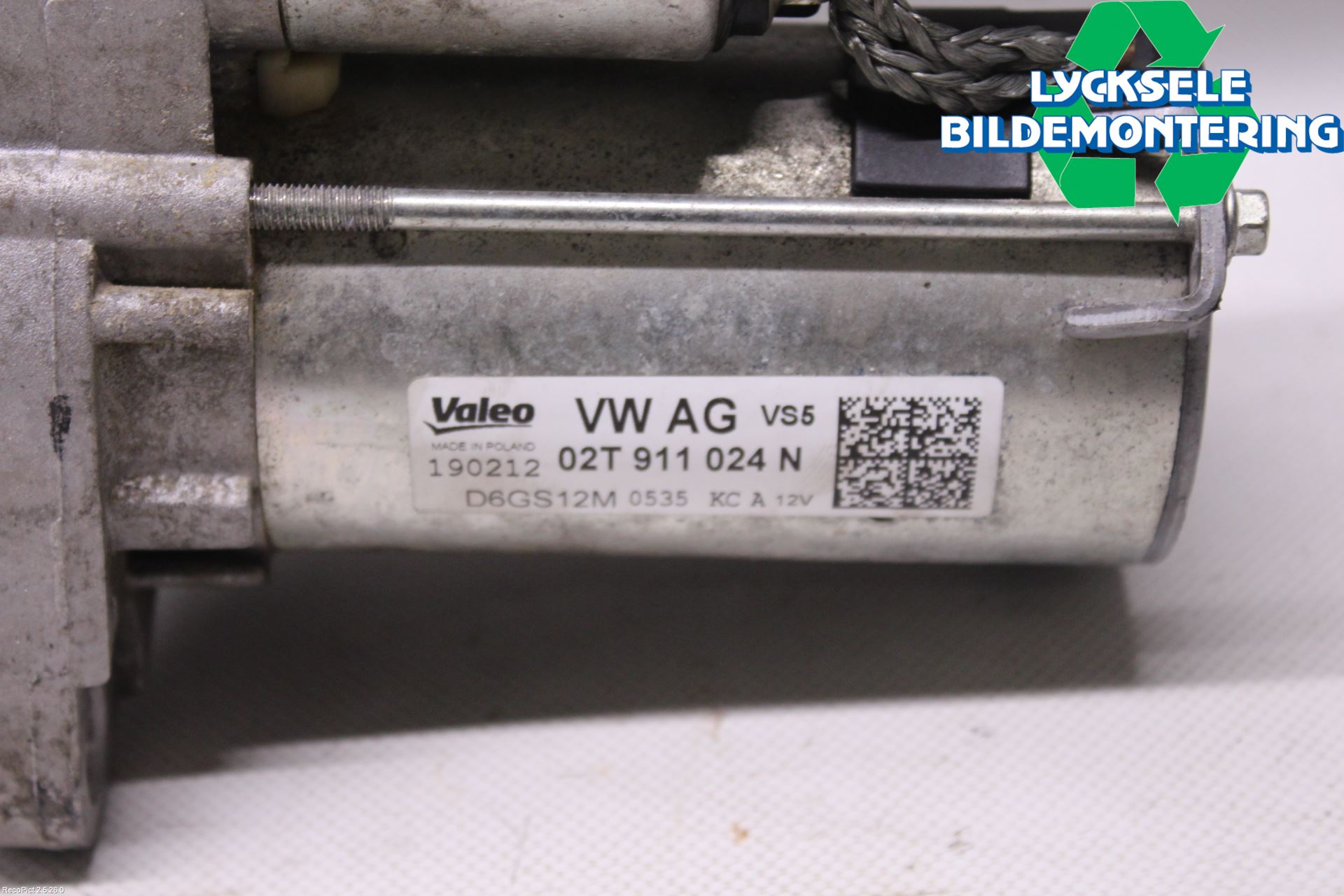 Skoda FABIA 07-14 Startmotor