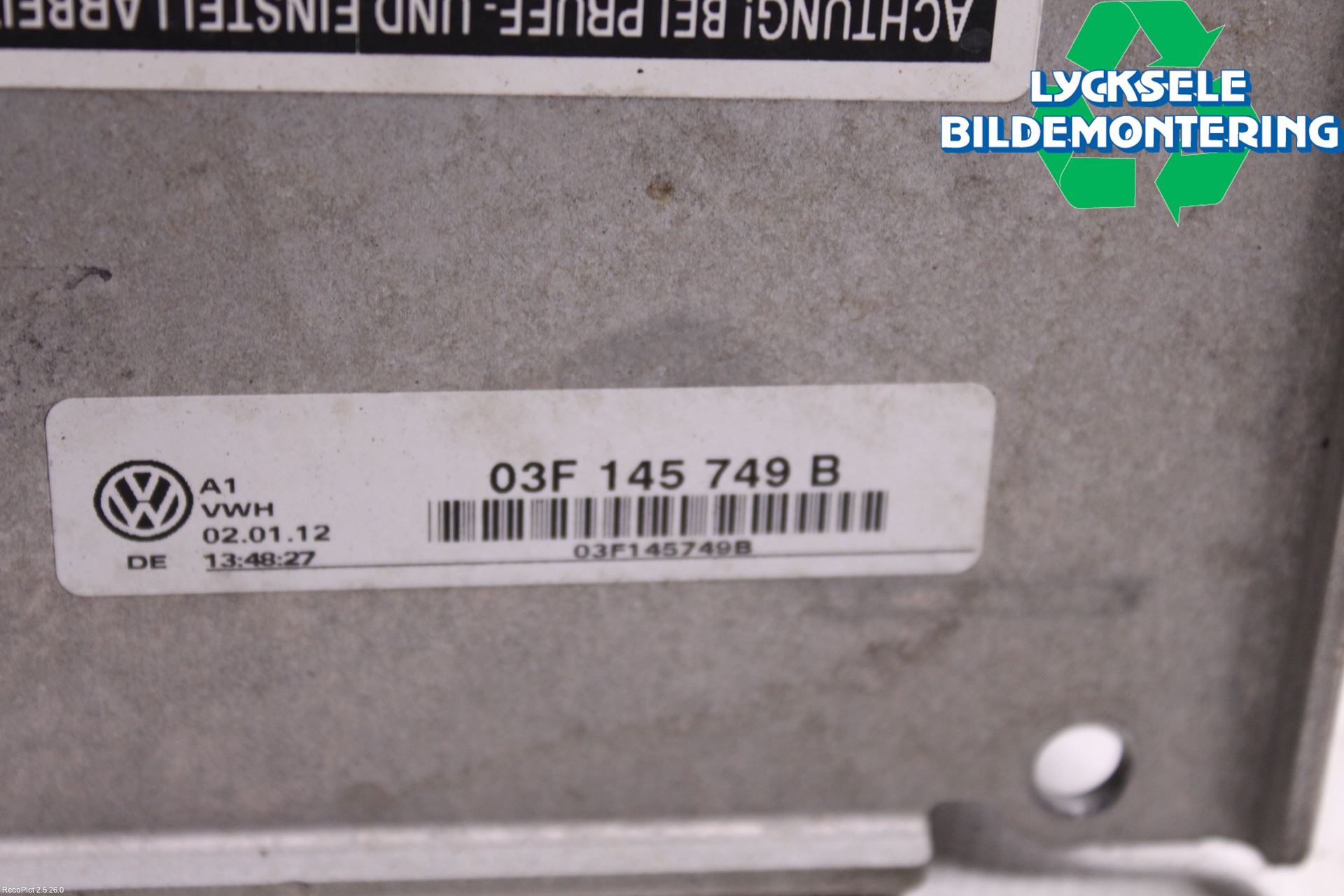 Skoda FABIA 07-14 Laddluft-Intercooler Kyl