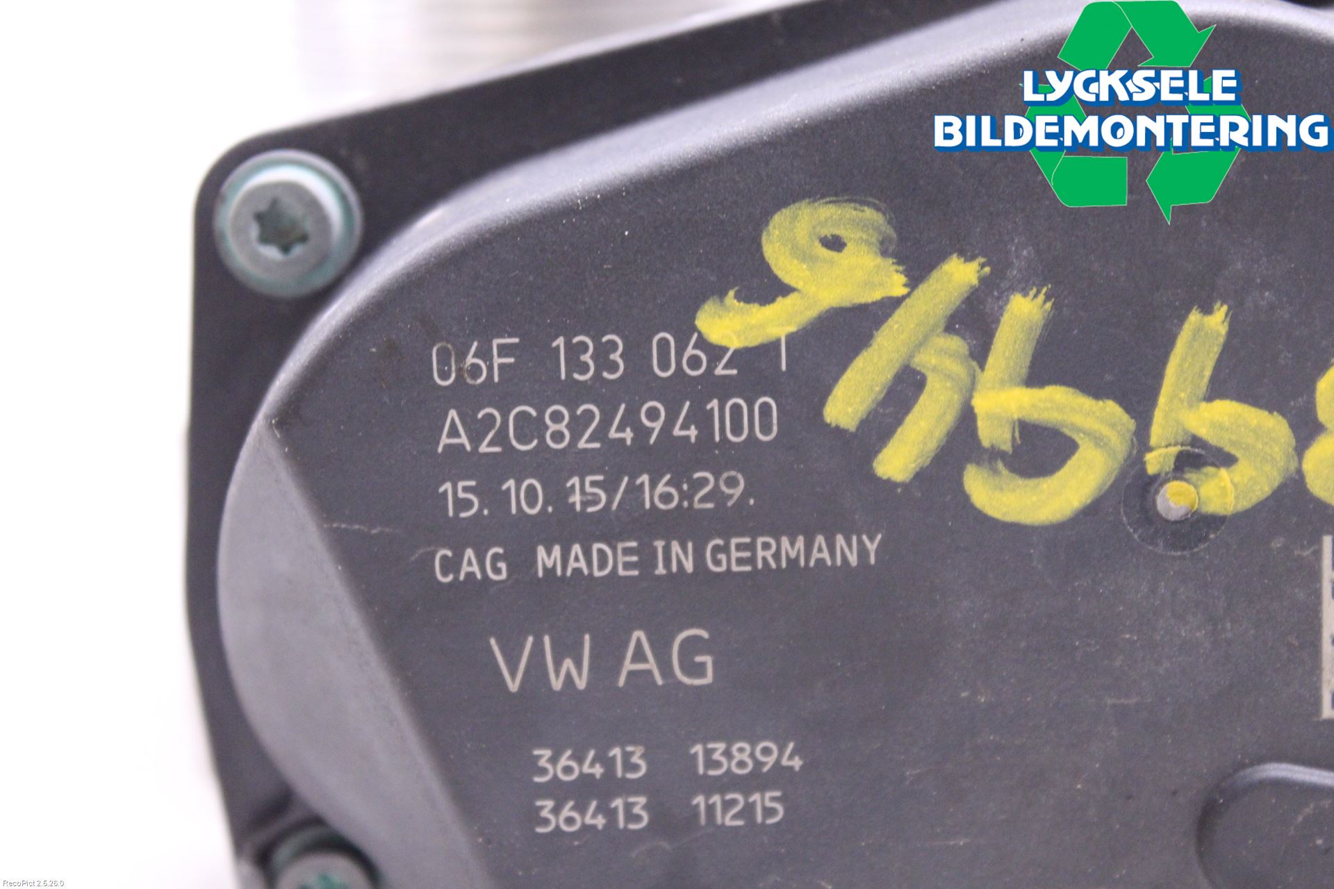 Audi A5 07-16 Injspjällhus