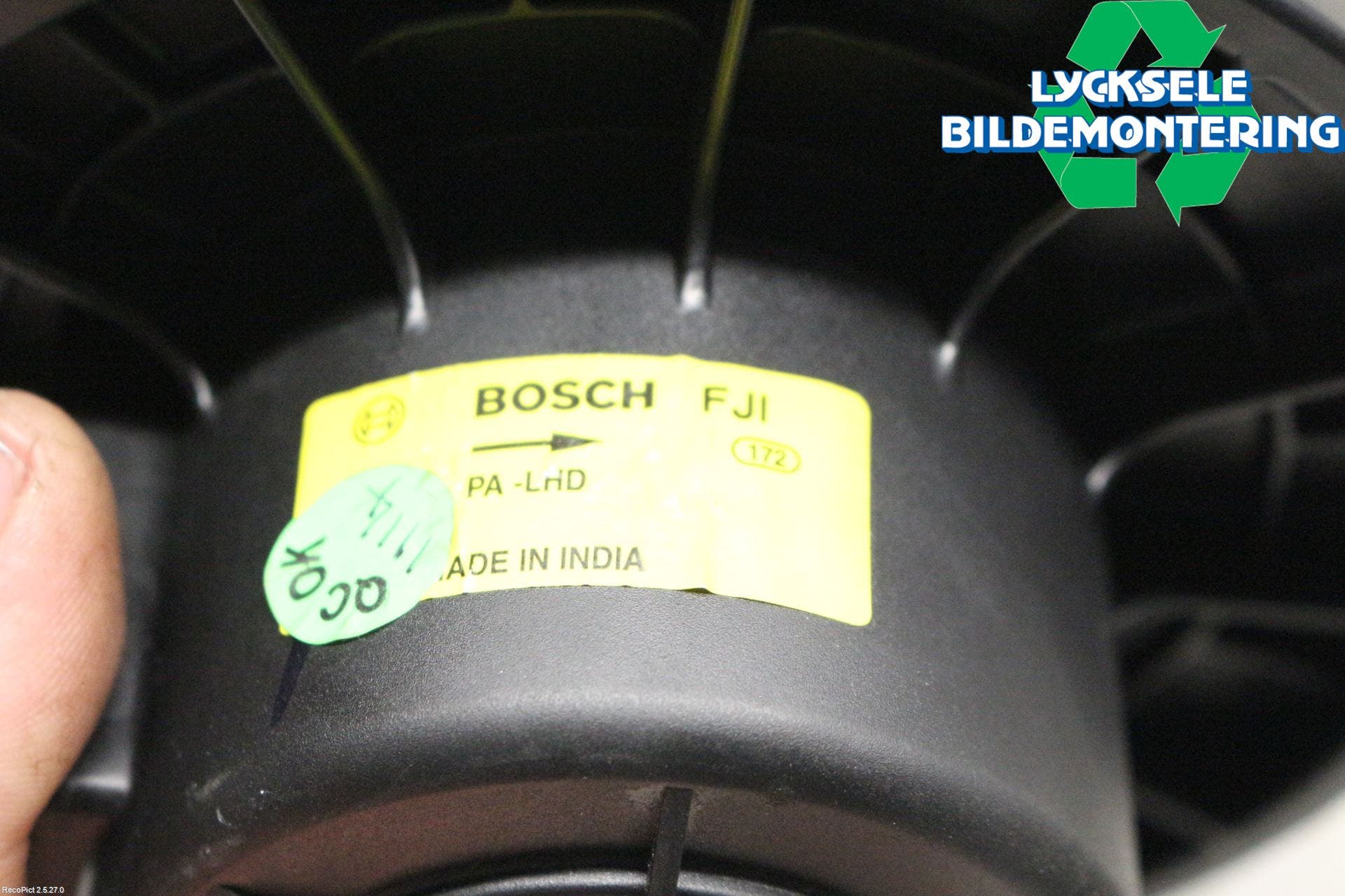 Hyundai i10 PA 08-13 Ac Värmefläkt