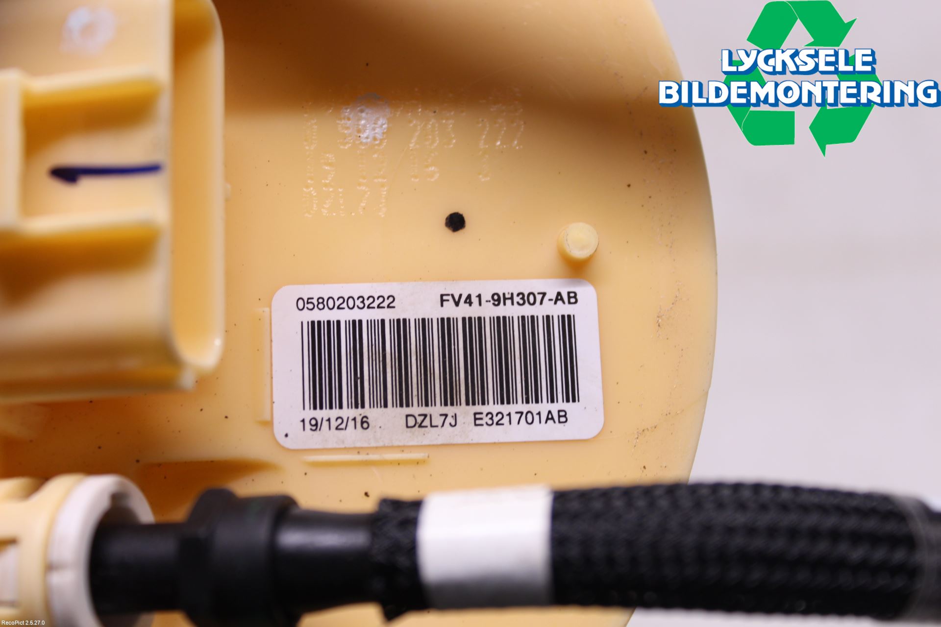 Ford KUGA 17-19 Bränslepump El