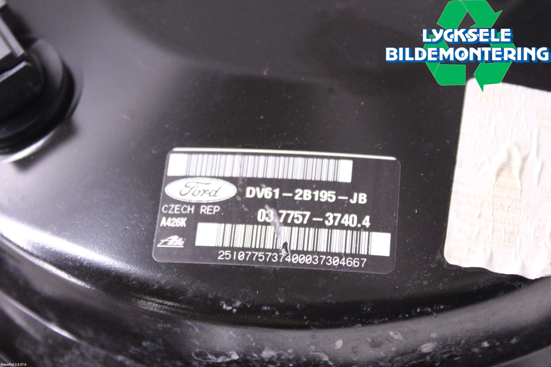 Ford KUGA 17-19 Bromsservo