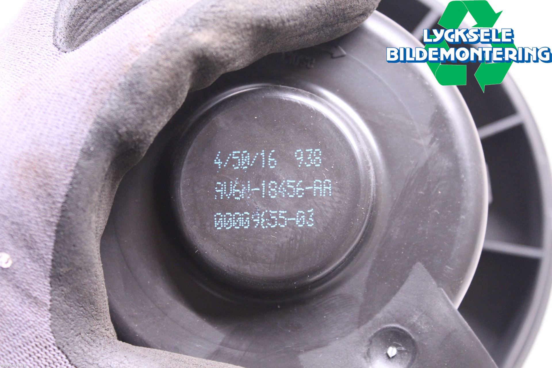 Ford KUGA 17-19 Ac Värmefläkt