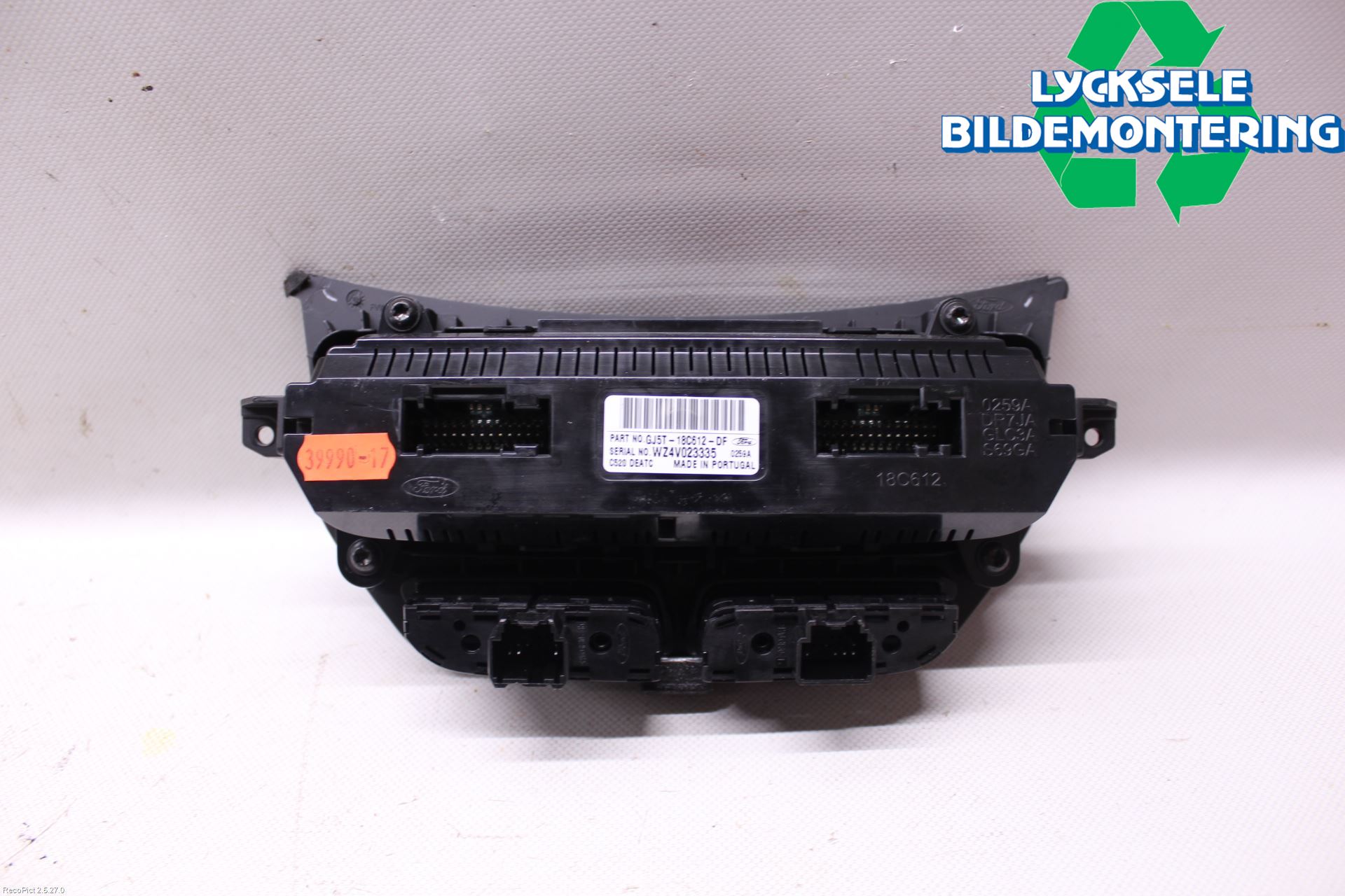 Ford KUGA 17-19 Ac Styrenhet Ac Manöveren