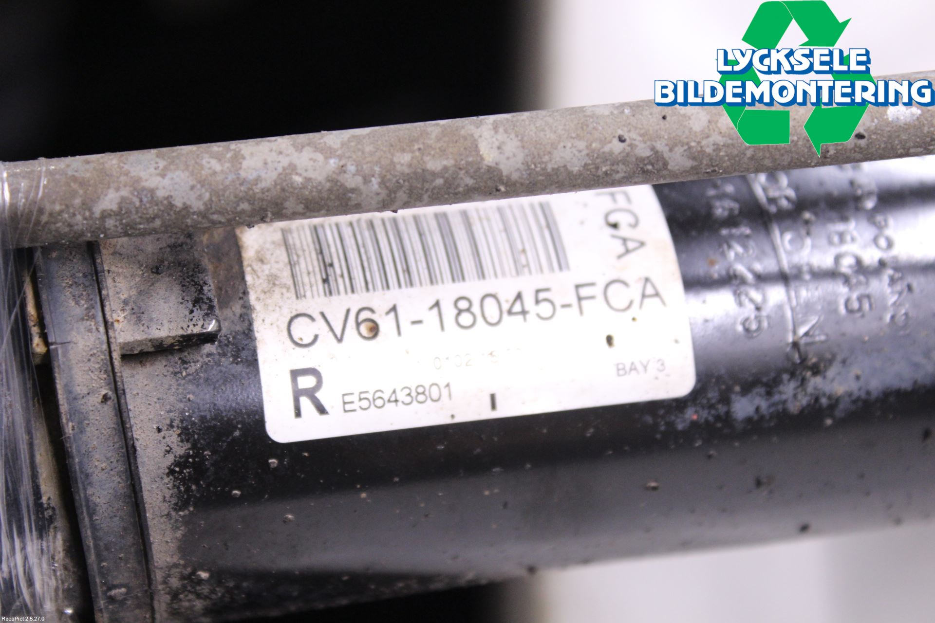 Ford KUGA 17-19 Fjäderben Fram Höger