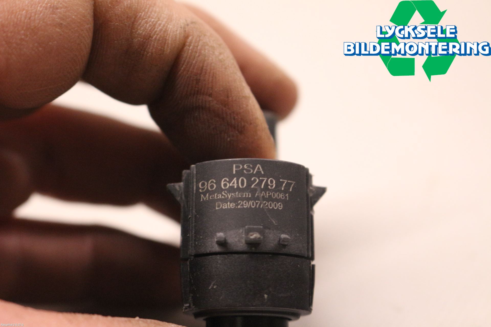 Peugeot 3008 09-16 Parkeringshjälp Backsensor