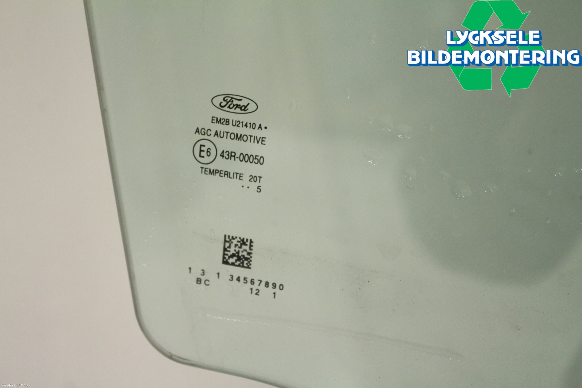 Ford GALAXY 16- Dörruta Fram Höger