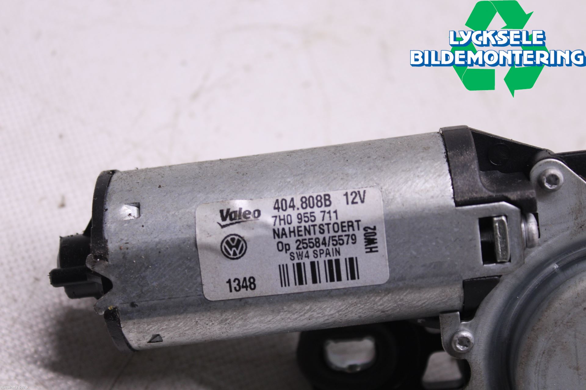 Volkswagen VW TRANSP/CARAVELLE (T5) 04-15 Torkarmotor Baklucka
