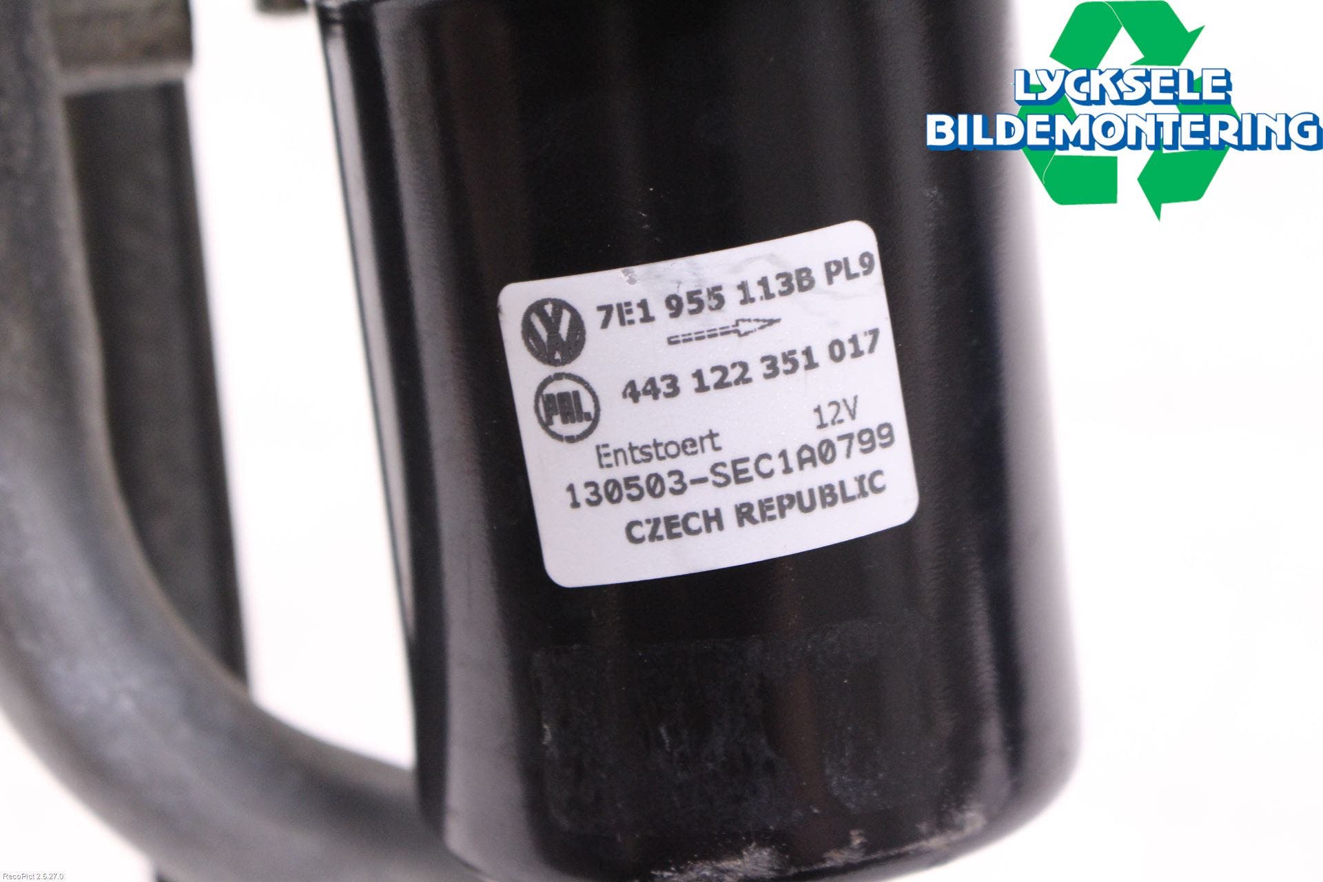 Volkswagen VW TRANSP/CARAVELLE (T5) 04-15 Torkarmekanism Vindruta