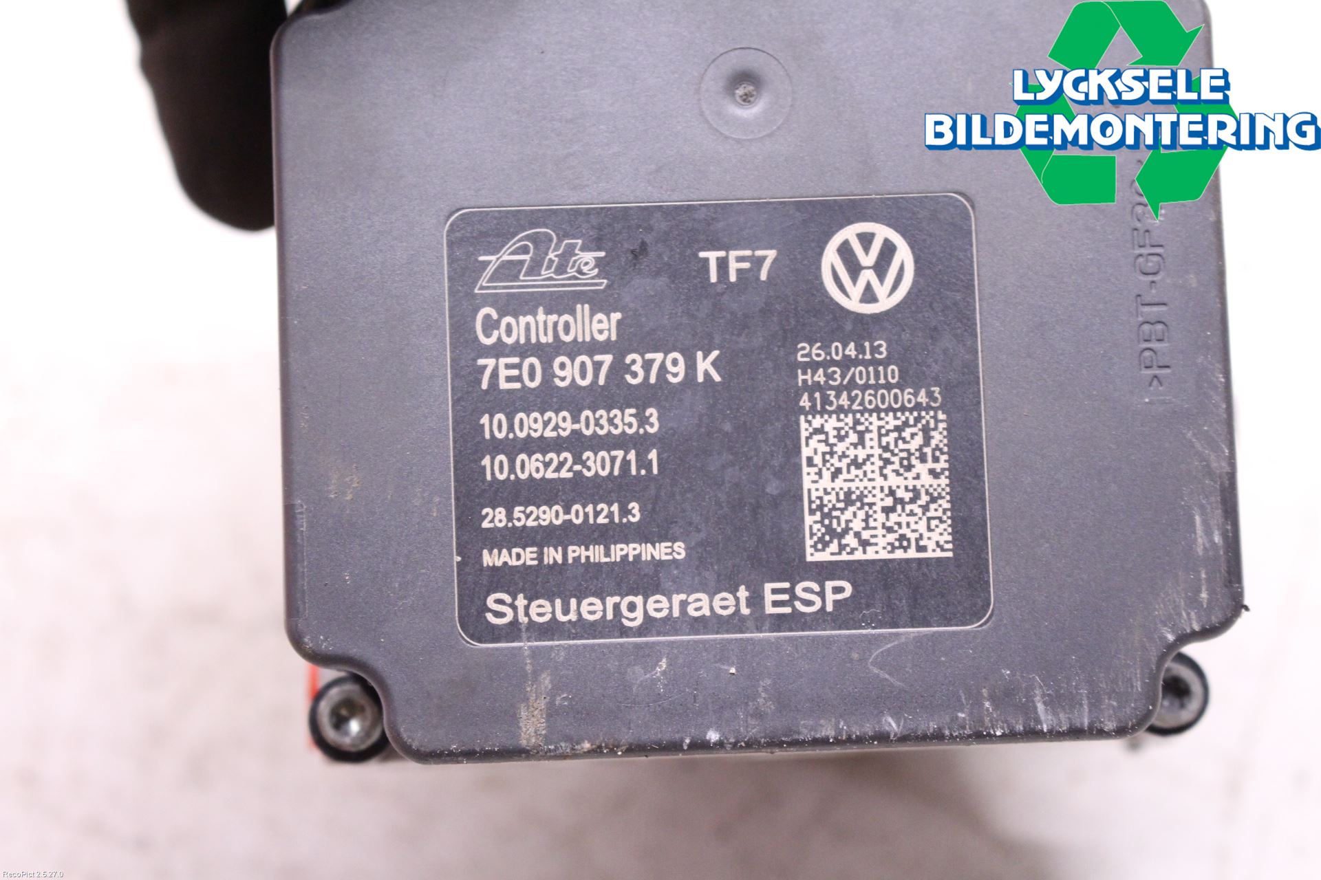 Volkswagen VW TRANSP/CARAVELLE (T5) 04-15 Abs Hydraulaggregat