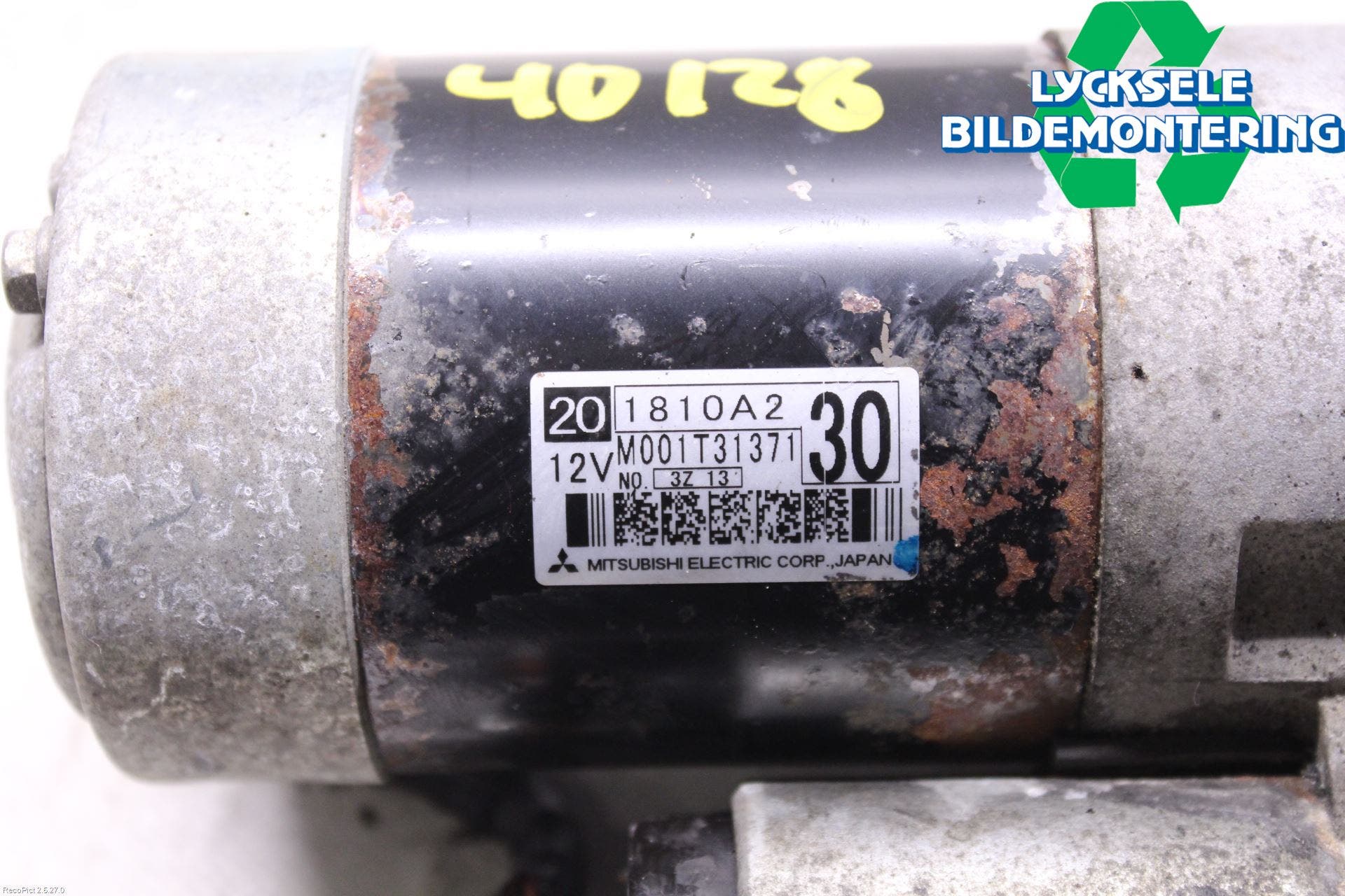 Mitsubishi ASX 10-22 Startmotor Diesel