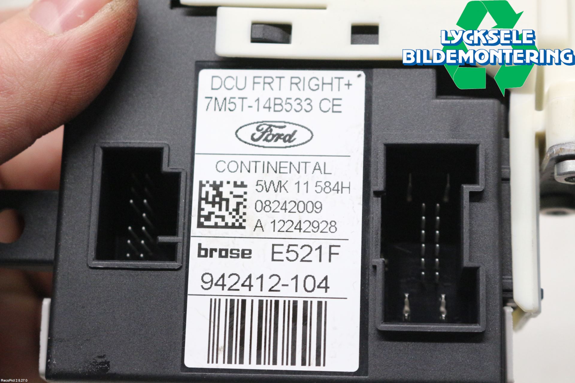 Ford FOCUS 08-11 Fönsterhissmotor