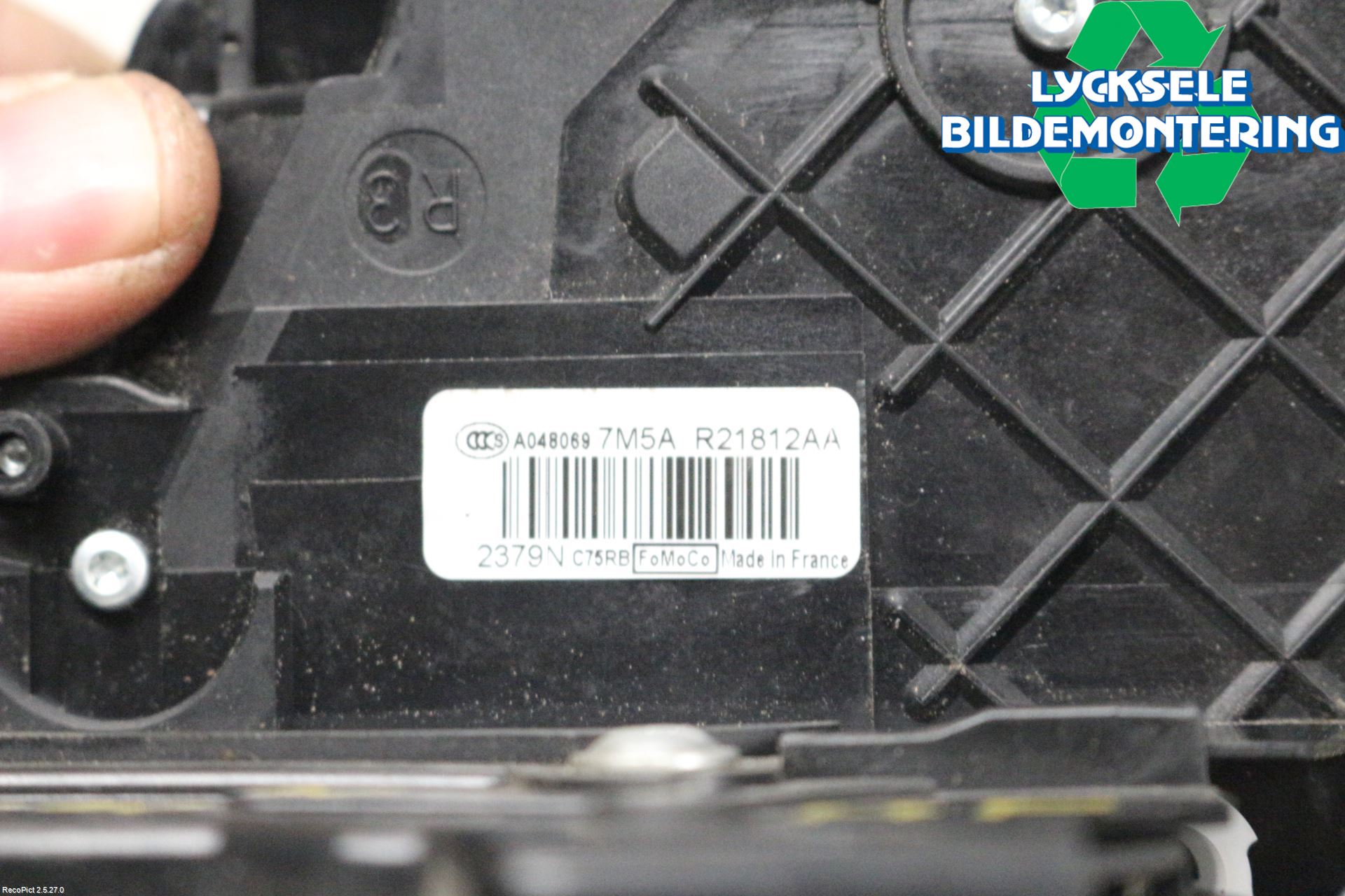 Ford FOCUS 08-11 Låskista-Dörrlås