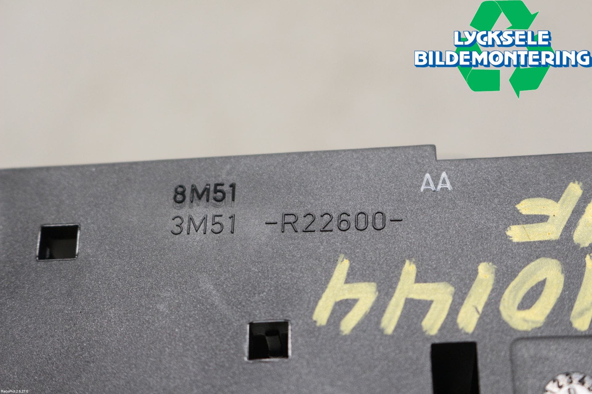 Ford FOCUS 08-11 Dörrhandtag Inre Hö