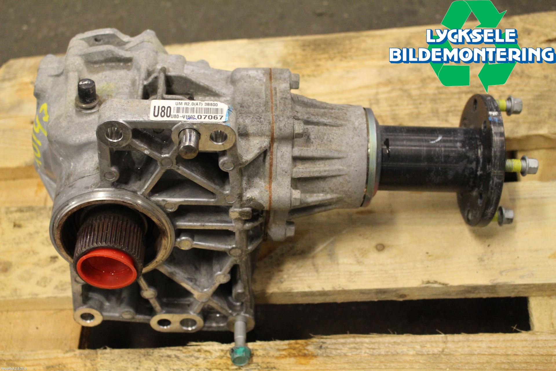 Kia SORENTO 15-20 Växel Fördelningslåda