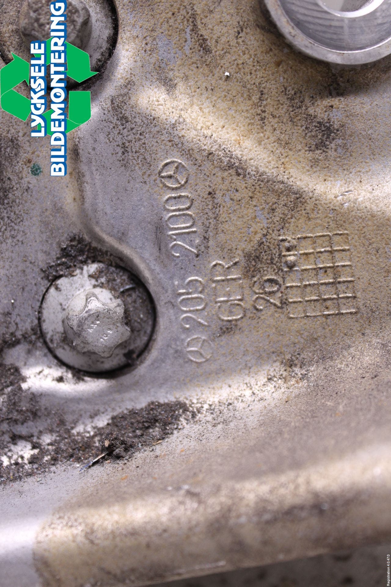 Mercedes-Benz MB C-KLASS (W205) 14-21 Styrspindel Lagerhus Vä