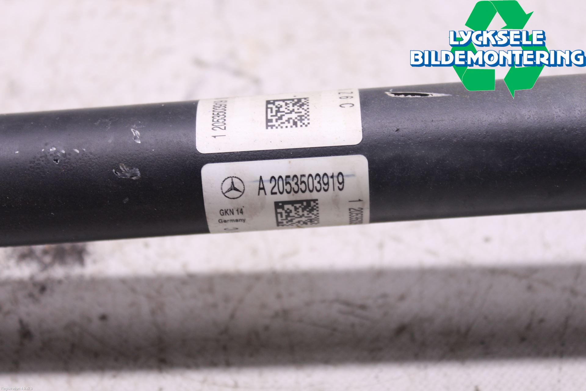 Mercedes-Benz MB C-KLASS (W205) 14-21 Drivaxel Bak Vänster