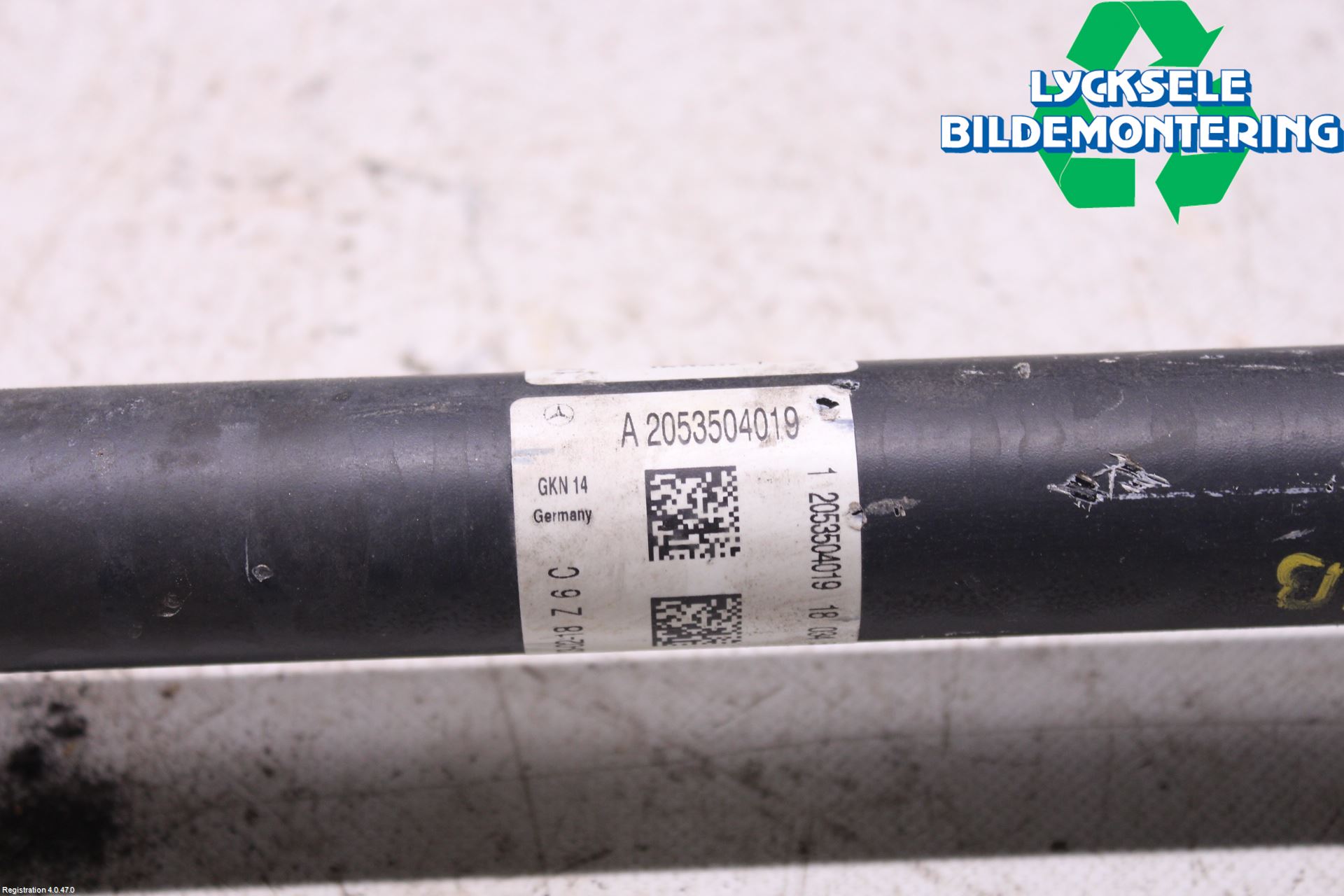 Mercedes-Benz MB C-KLASS (W205) 14-21 Drivaxel Bak Höger