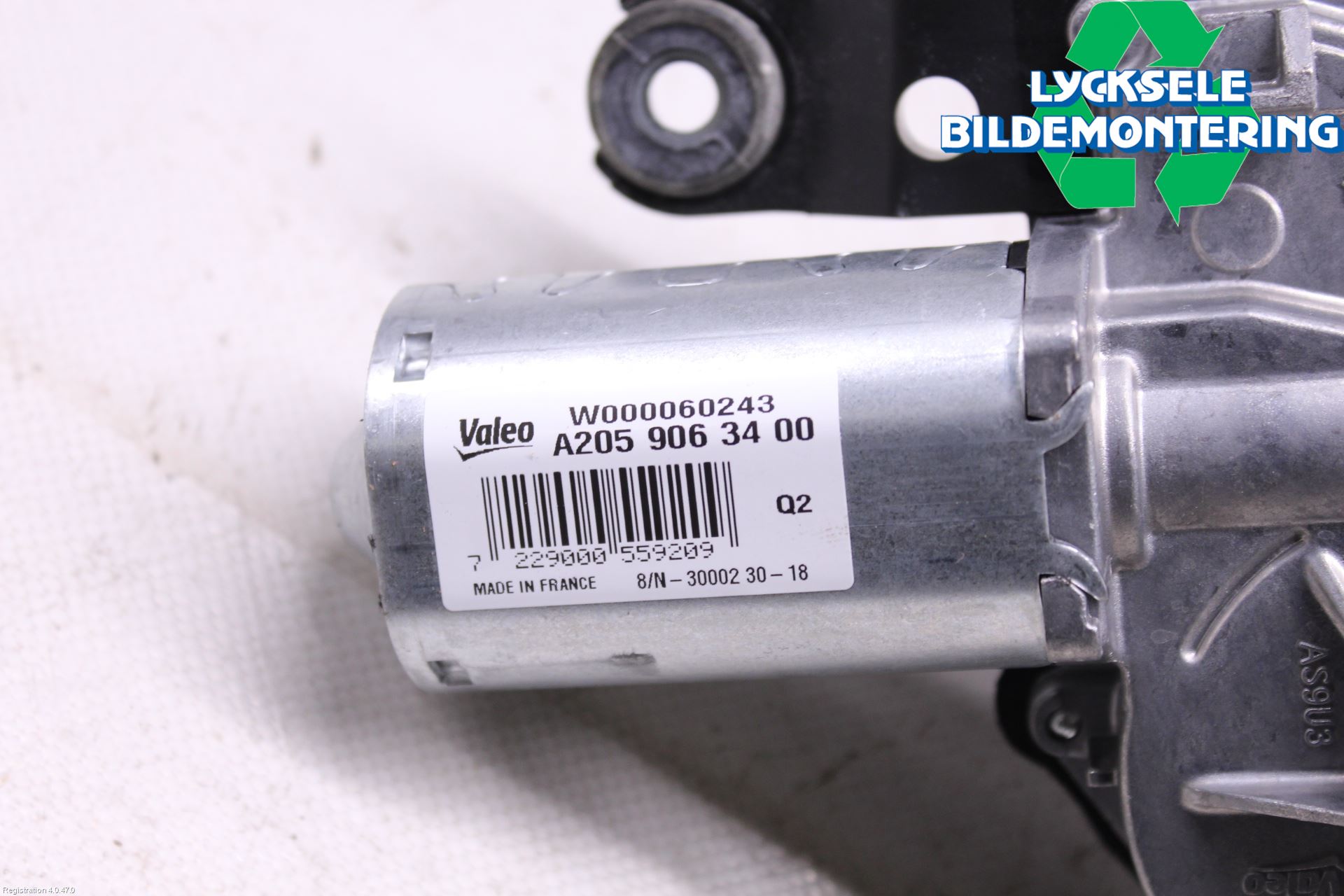 Mercedes-Benz MB C-KLASS (W205) 14-21 Torkarmotor Baklucka