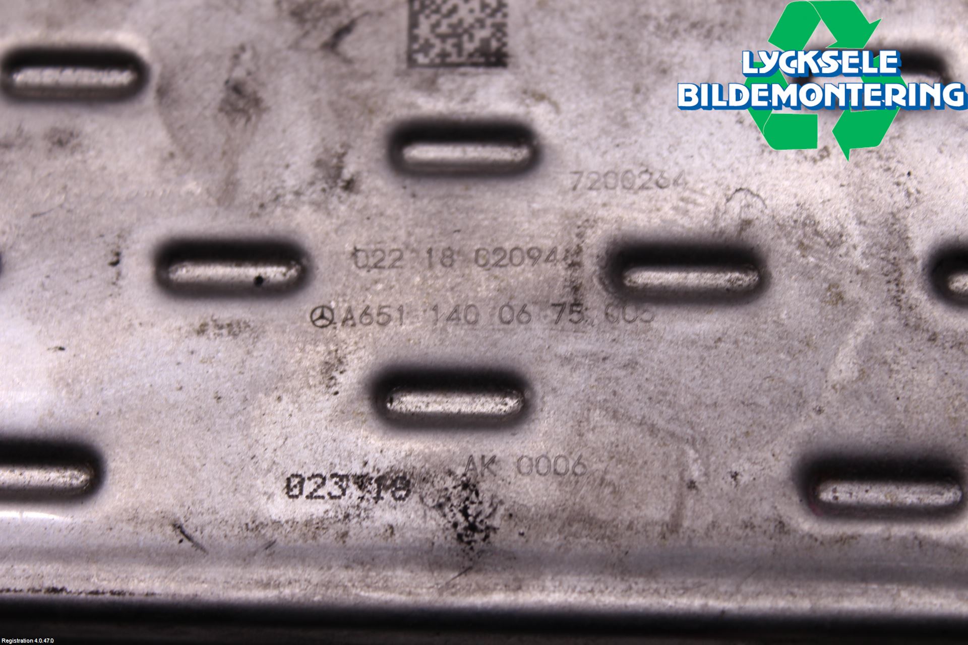 Mercedes-Benz MB C-KLASS (W205) 14-21 Avgaskylare