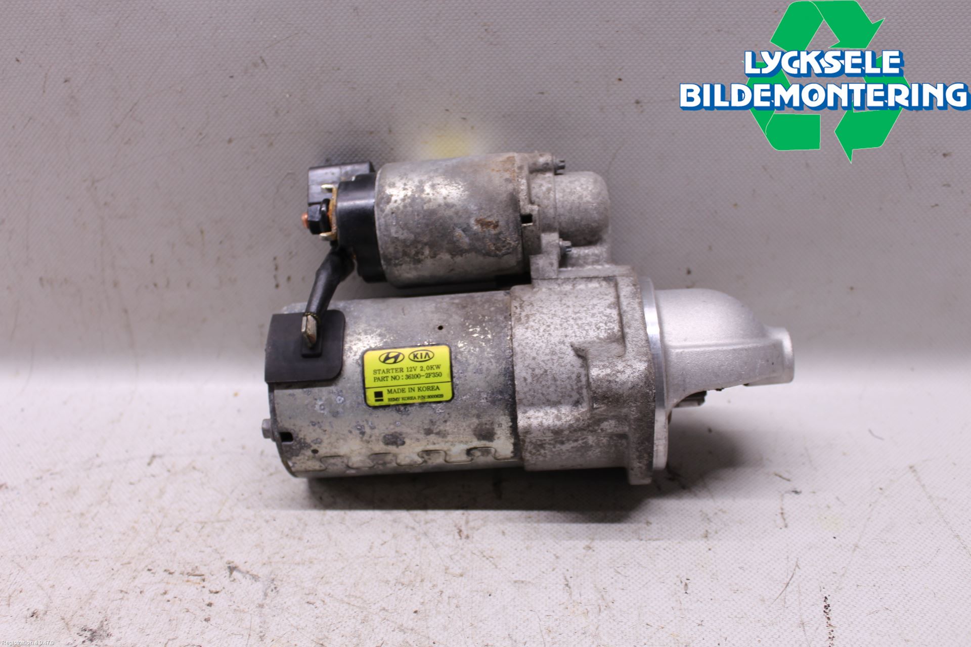 Kia SORENTO 15-20 Startmotor Diesel