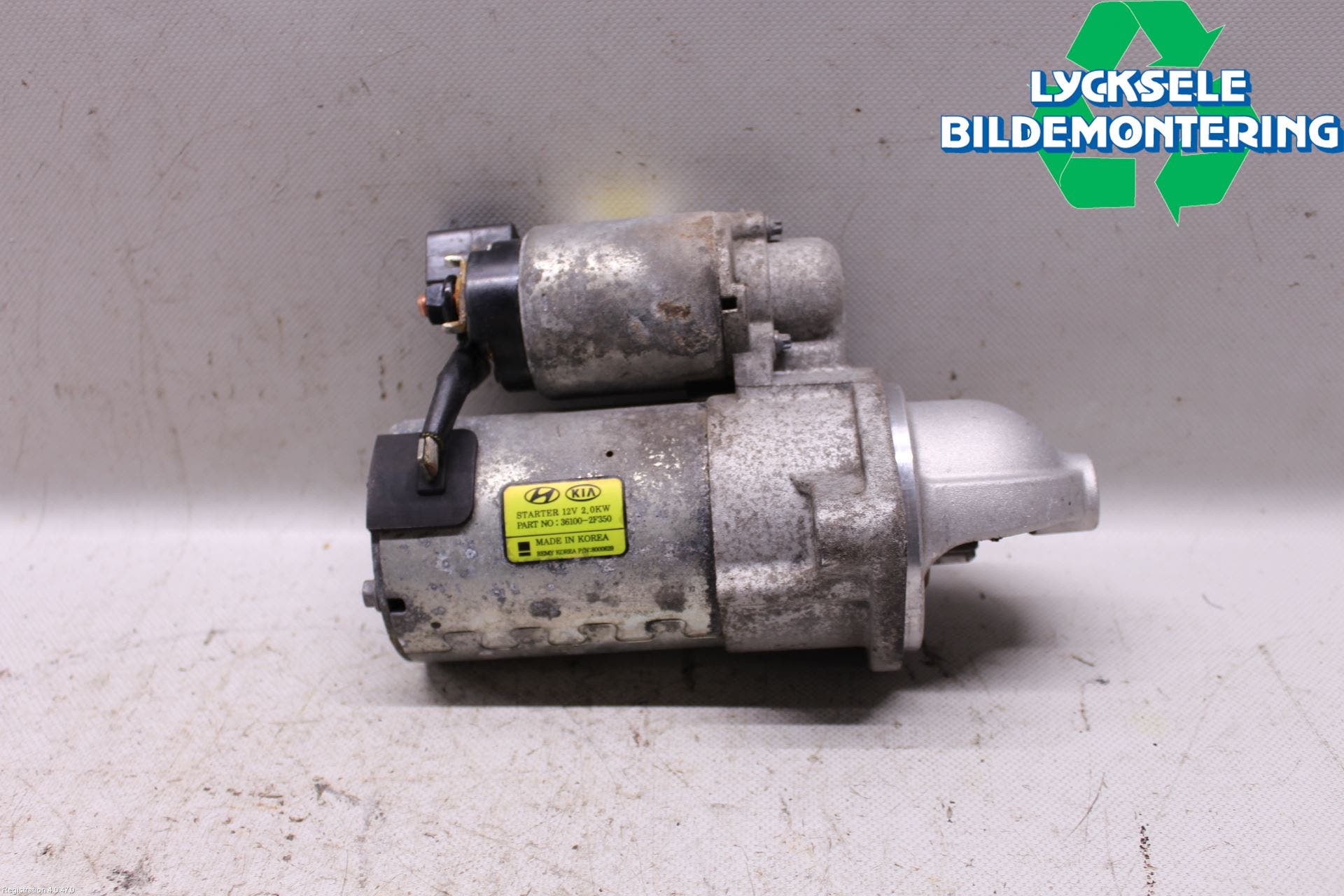 Kia SORENTO 15-20 Startmotor Diesel