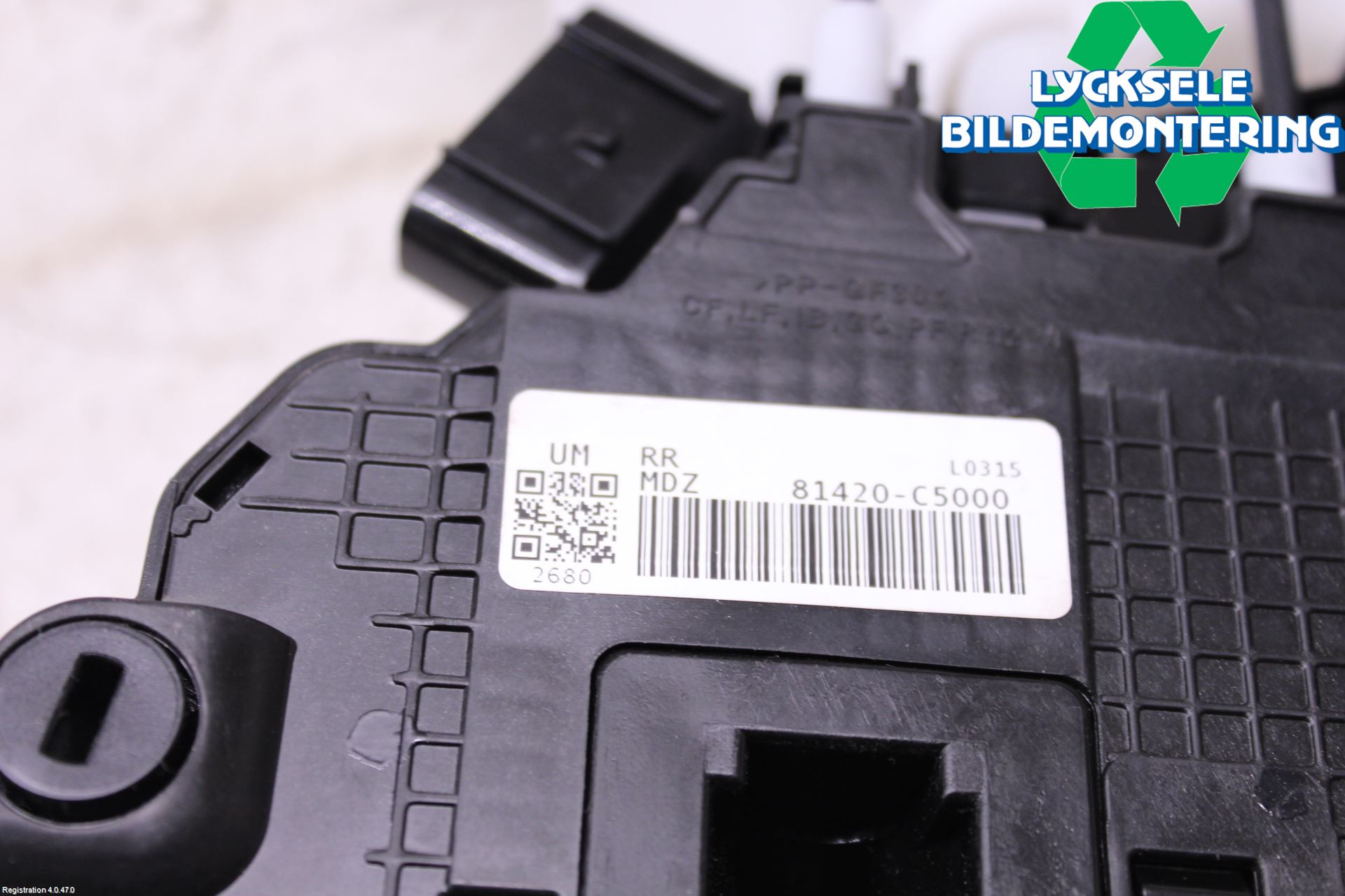 Kia SORENTO 15-20 Låskista-Dörrlås