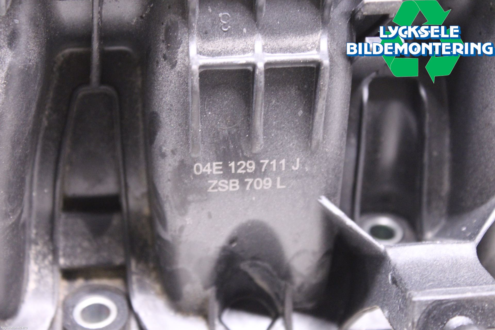 Skoda RAPID Grenrör Insug