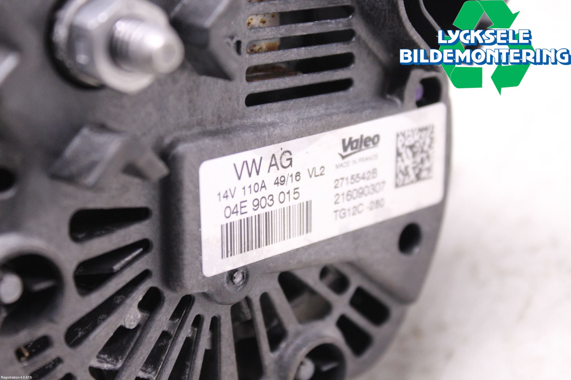 Skoda RAPID Generator
