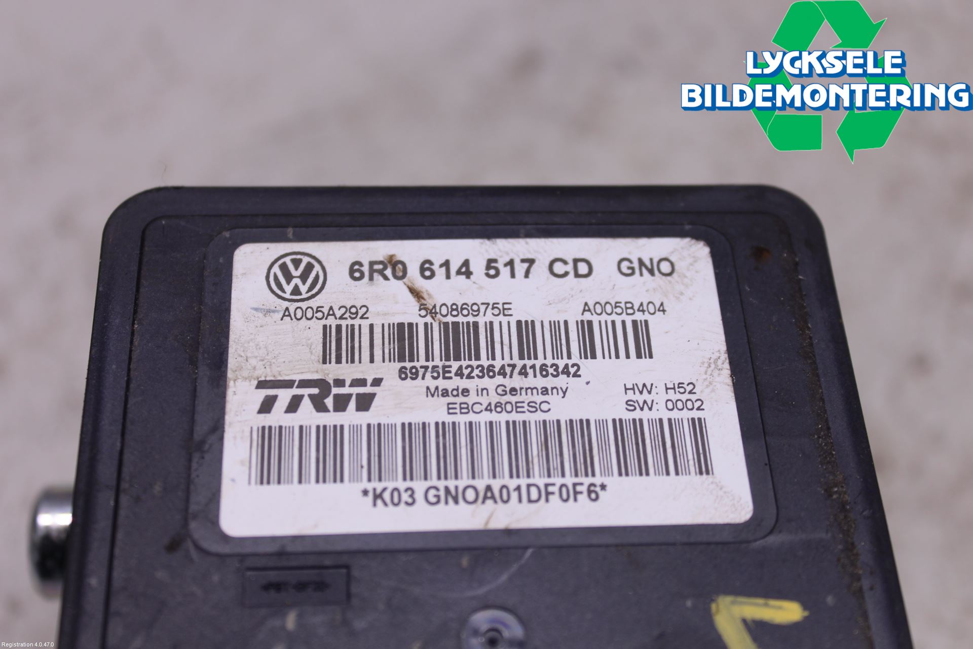 Skoda RAPID Abs Hydraulaggregat