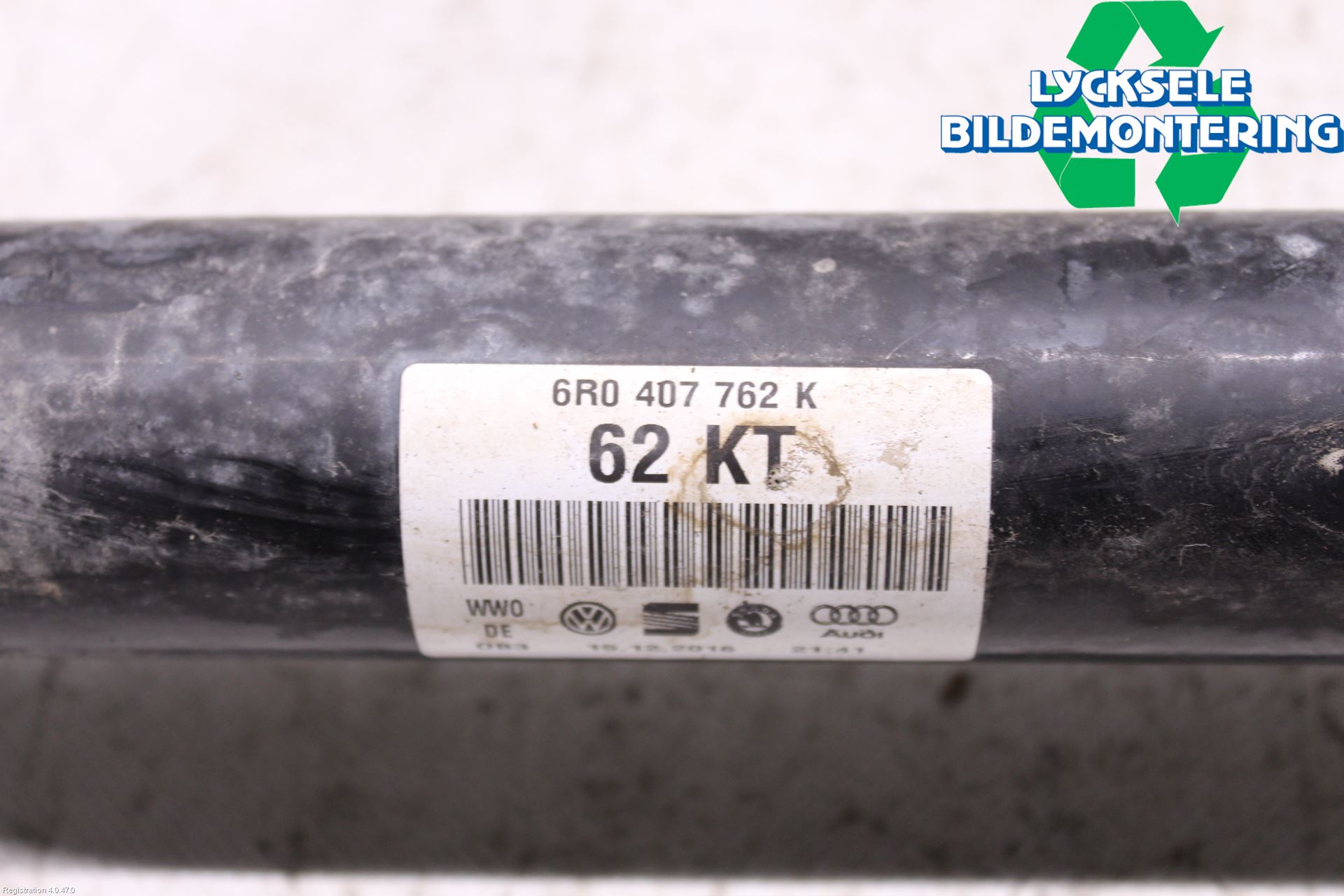 Skoda RAPID Drivaxel Fram Höger