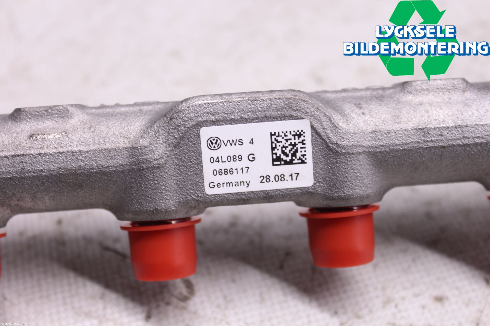 Volkswagen VW TIGUAN 16-24 Inj. Fuelrail