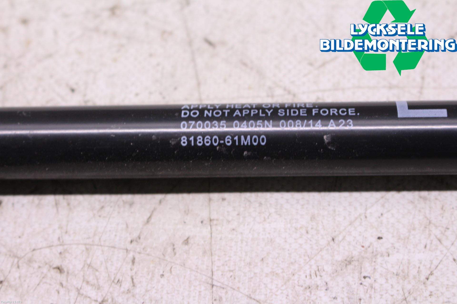 Suzuki SX4 S-CROSS 14-21 Gasfjäder Baklucka