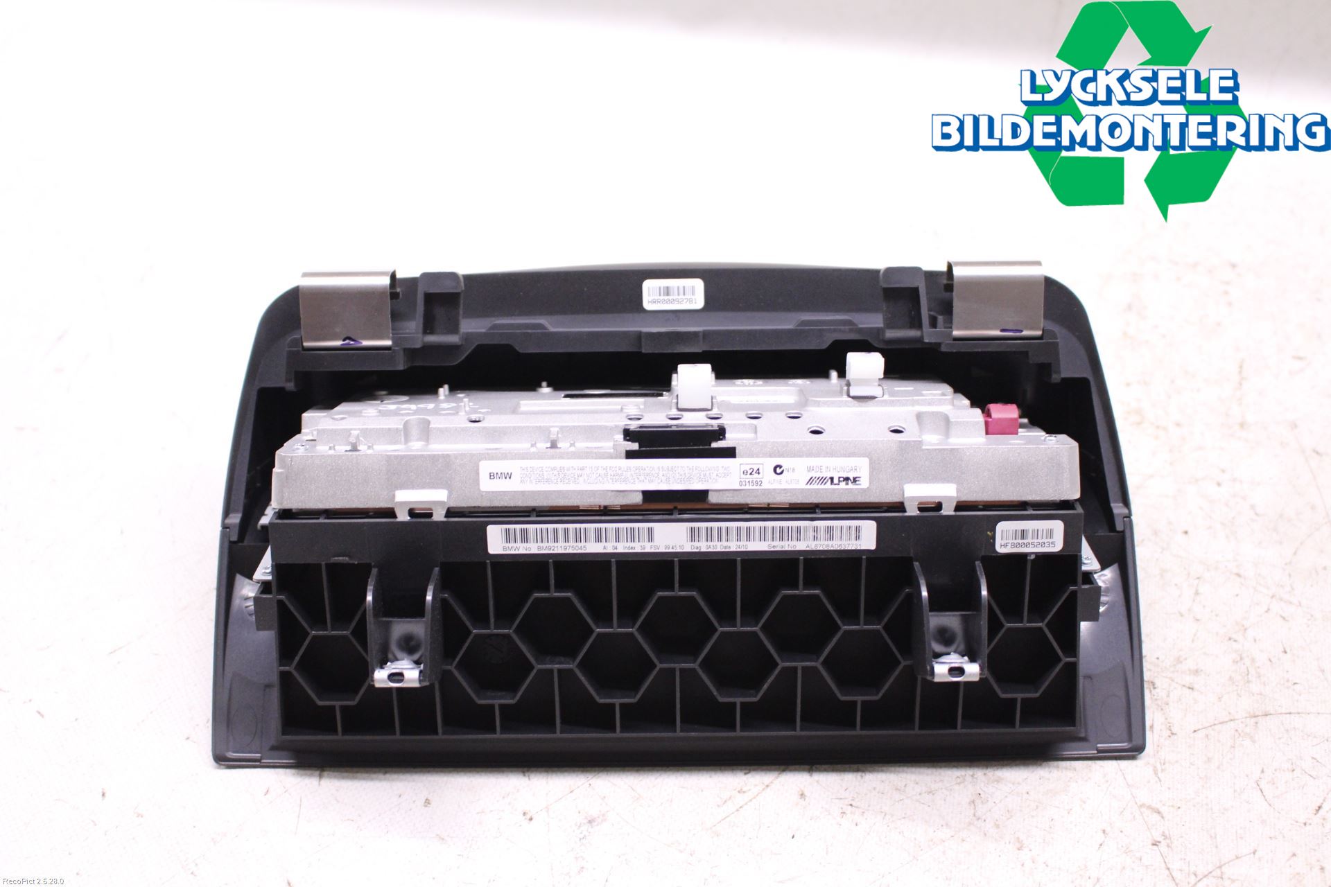 BMW 1 E82/88 Coupé/Cab 06-13 Bildskärm