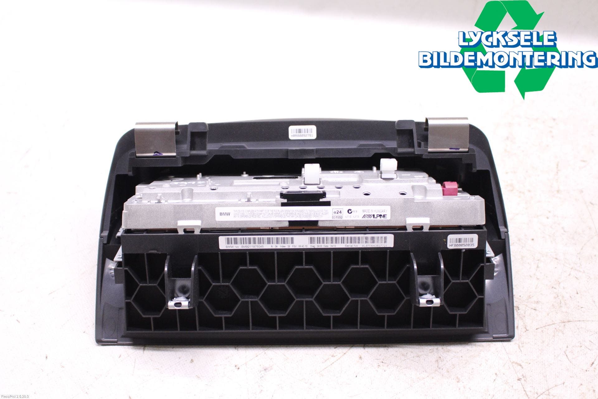 BMW 1 E82/88 Coupé/Cab 06-13 Bildskärm