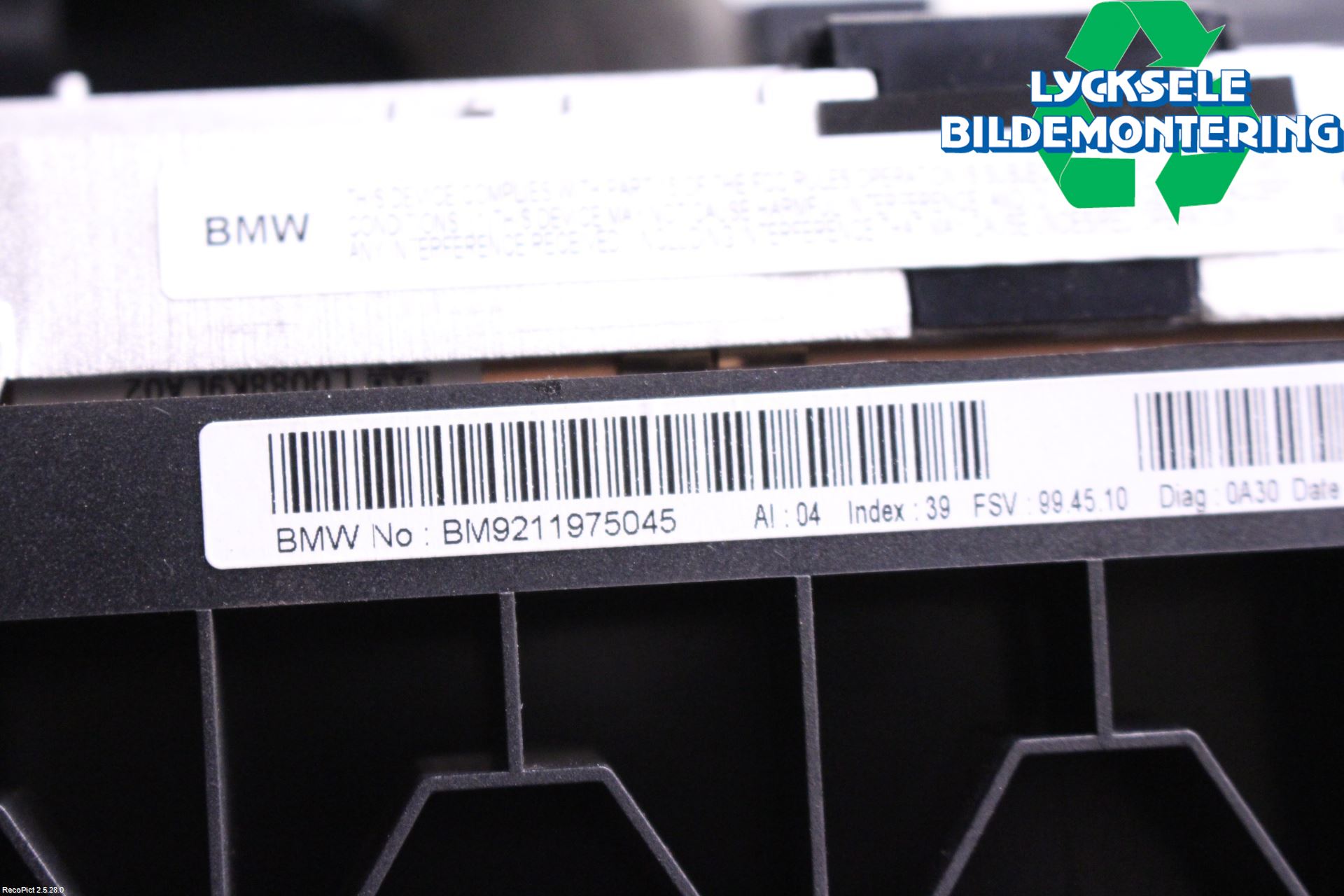 BMW 1 E82/88 Coupé/Cab 06-13 Bildskärm