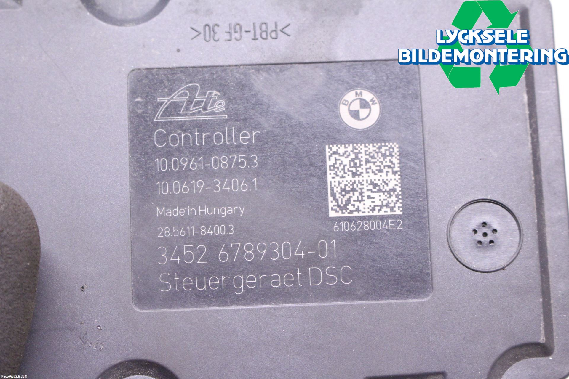 BMW 1 E82/88 Coupé/Cab 06-13 Abs Hydraulaggregat