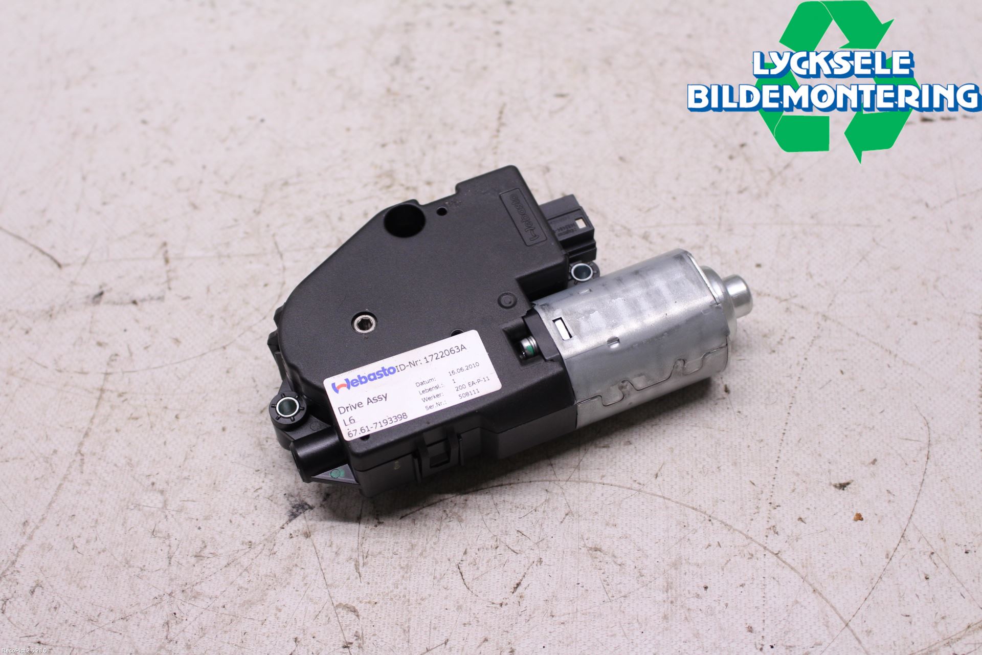 BMW 1 E82/88 Coupé/Cab 06-13 Taklucksmotor