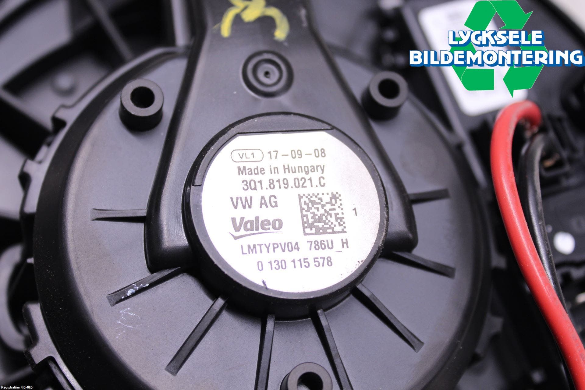 Volkswagen VW TIGUAN 16-24 Ac Värmefläkt