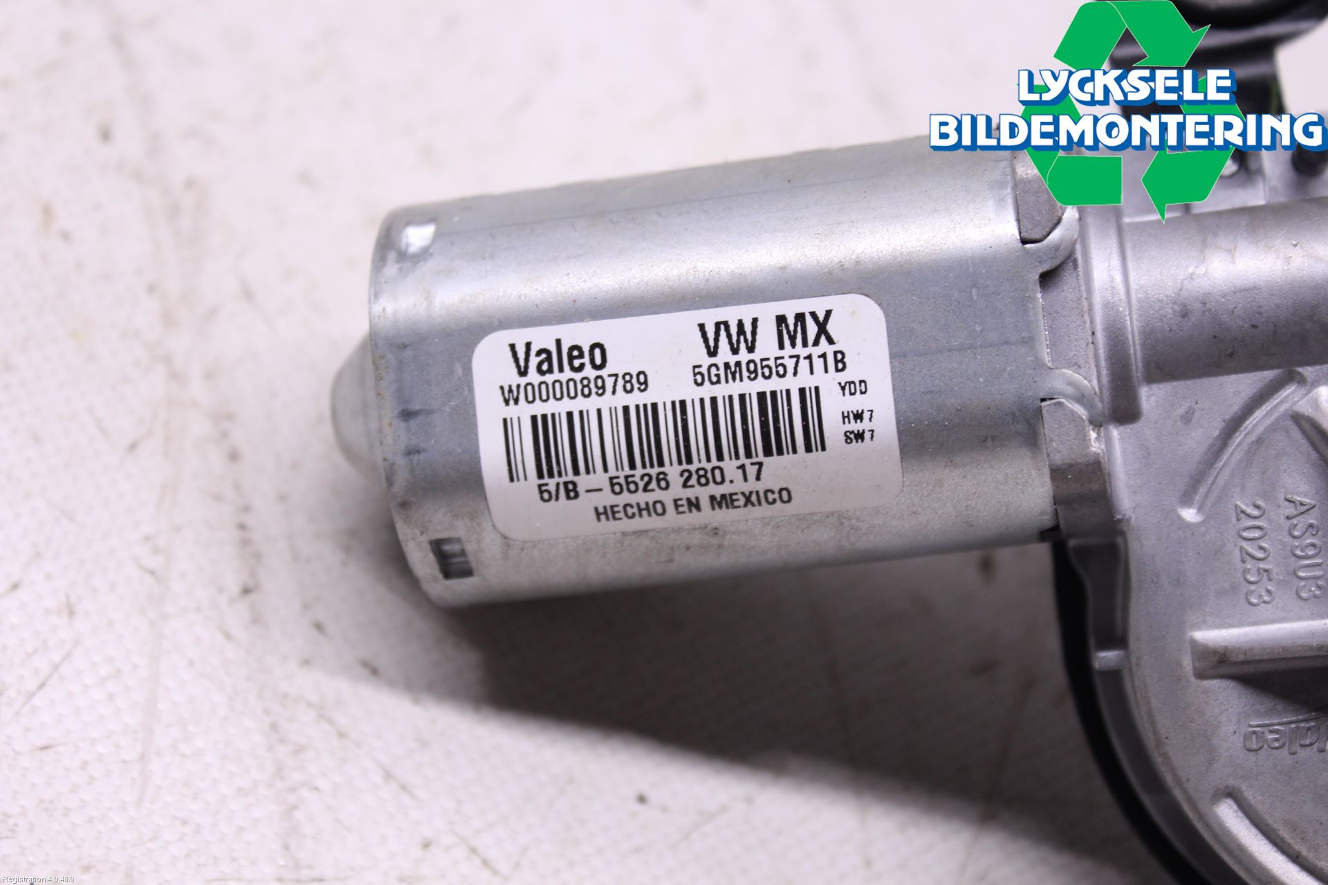 Volkswagen VW TIGUAN 16-24 Torkarmotor Baklucka