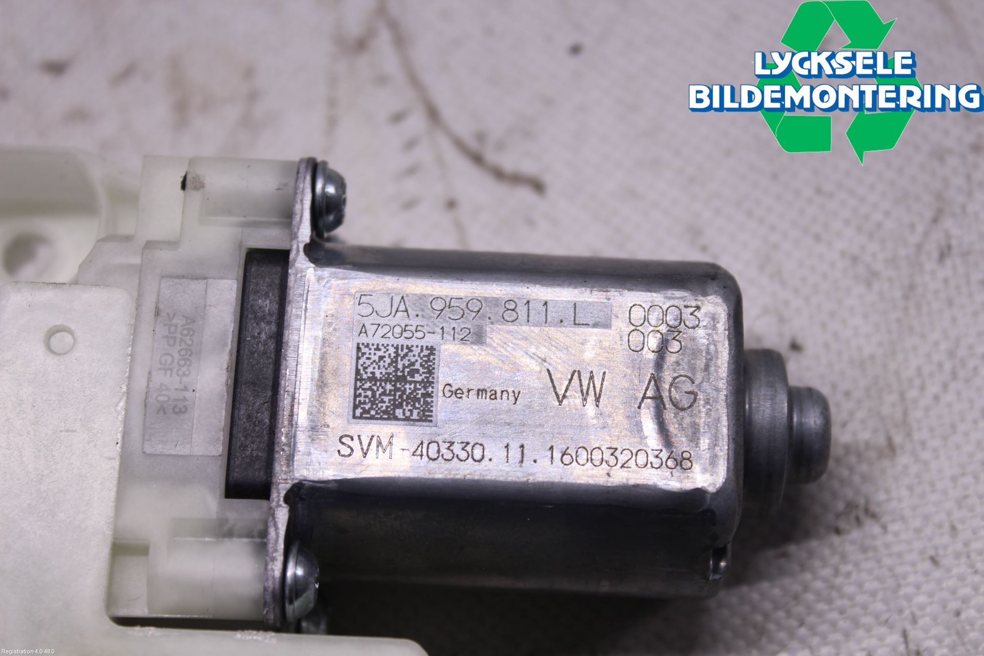 Skoda RAPID Fönsterhissmotor