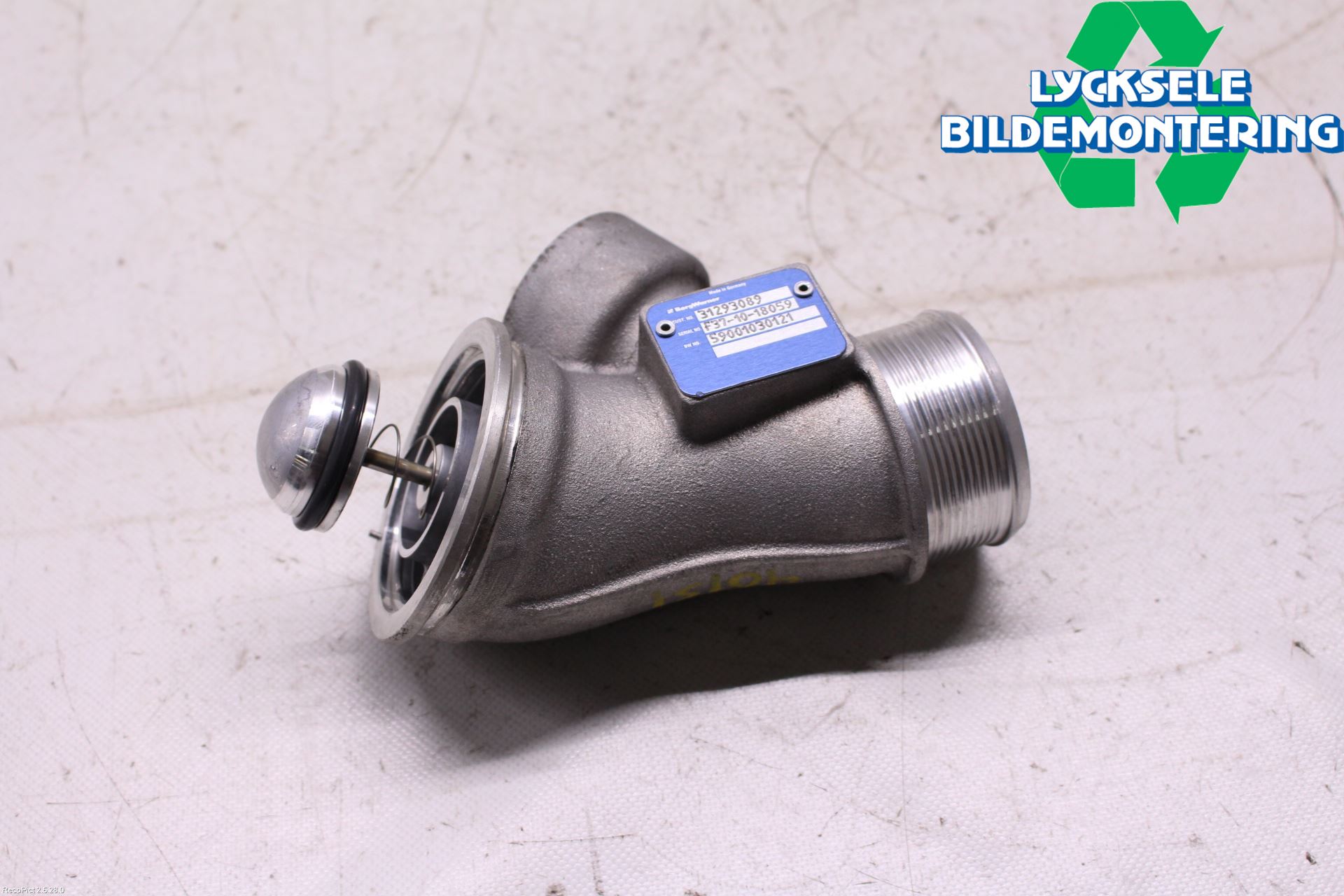 Volvo XC70 08-13 Laddluft-Intercoolerrör