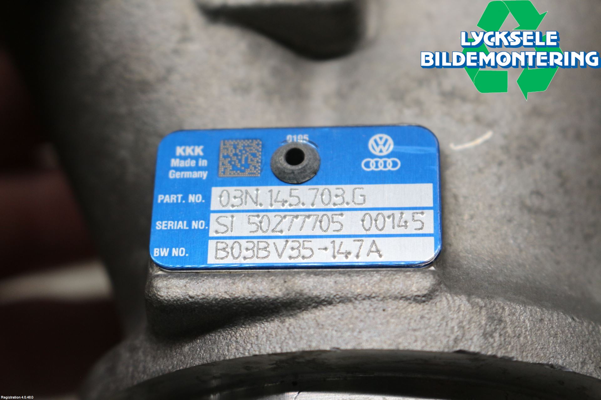 Volkswagen VW TRANSP/CARAVELLE (T6) 16-22 Laddluft-Intercoolerrör