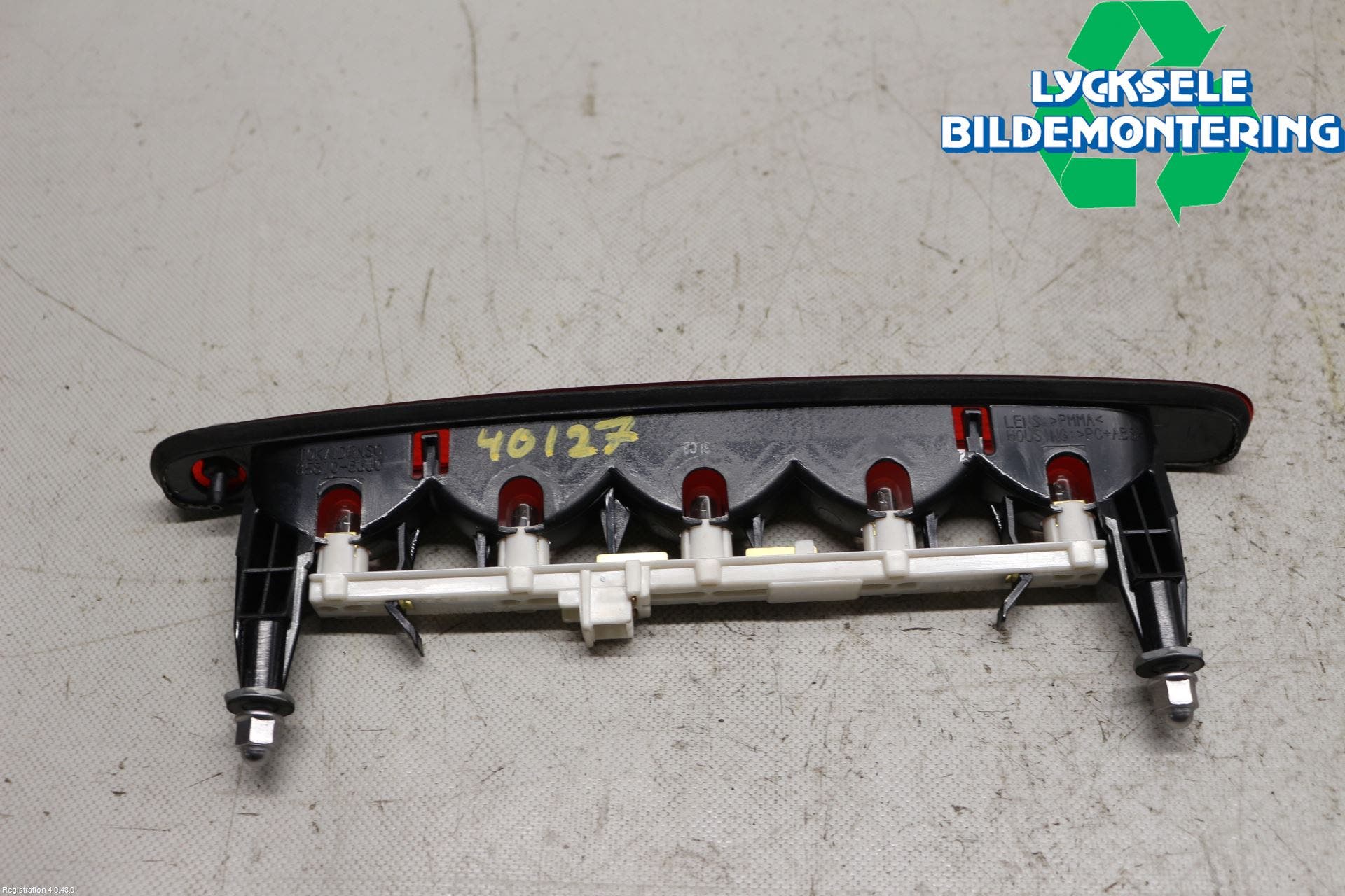 Suzuki SX4 S-CROSS 14-21 Bromsljus Bakruta