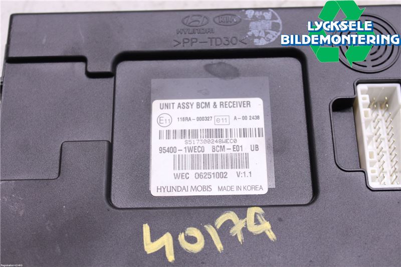 Kia RIO 12-16 Styrenhet Övrigt