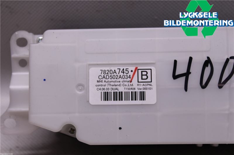 Mitsubishi L200 16-23 Ac Styrenhet Ac Manöveren