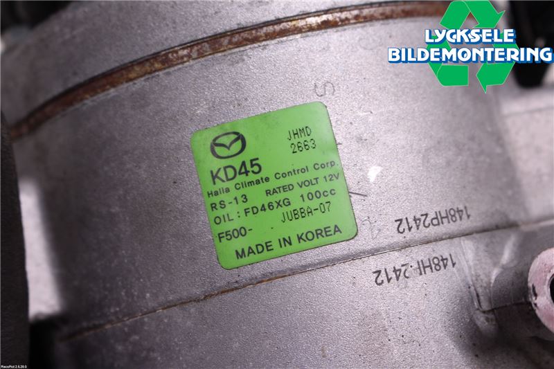 Mazda 3 III 14-19 Ac Kompressor