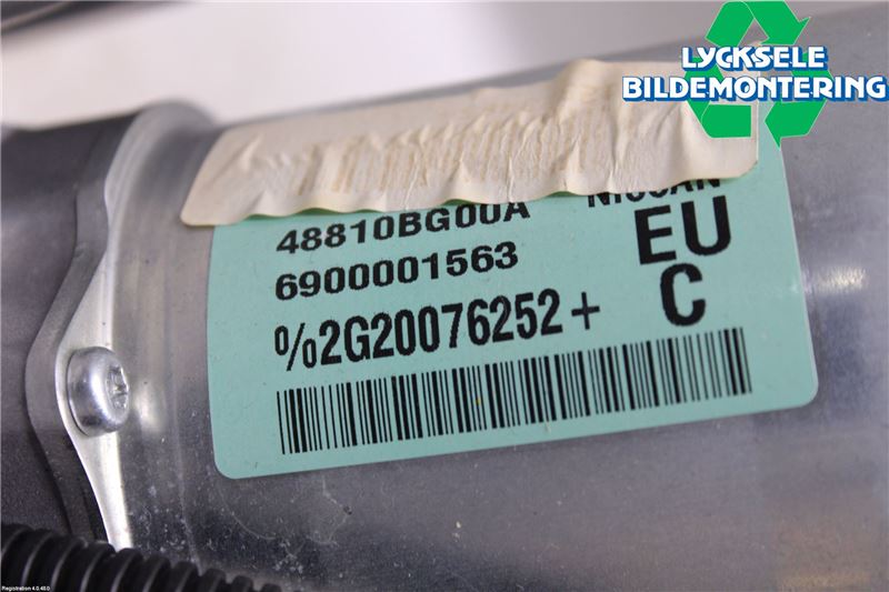 Nissan MICRA 08-10 Rattaxelagg Justerbart