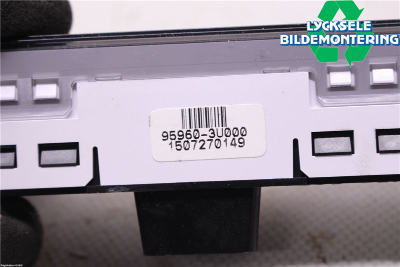 Kia SPORTAGE (QL) 16-21 Kontrolldisplay