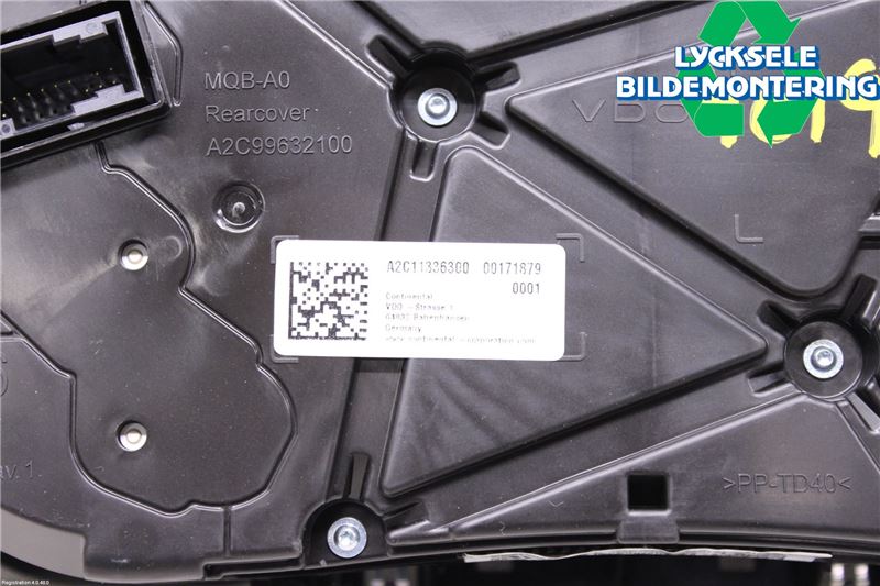 Volkswagen VW POLO VI 18->> Instrument Komb